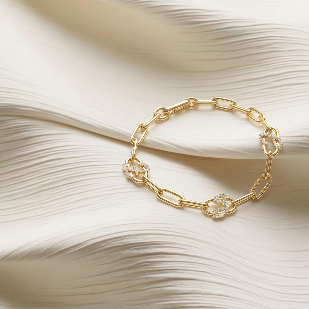 The Initial Moments Bracelet